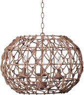 🏮 large tan kenroy home 92072tn torus pendant lights логотип