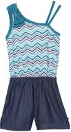 tobeinstyle girls rompers ruffled design girls' clothing in jumpsuits & rompers logo