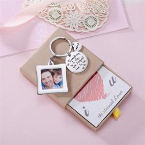 img 2 attached to 👨 OFGOT7 Men Everything Keychain Daughter: Stylish and Functional Gifts for Fathers