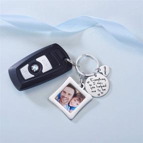 img 1 attached to 👨 OFGOT7 Men Everything Keychain Daughter: Stylish and Functional Gifts for Fathers