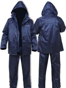 img 3 attached to Lightweight Waterproof Protective Workwear Raincoats