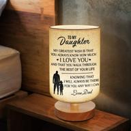 dad daughter gifts nightstand anniversary logo