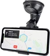 📱 olixar windshield phone mount for car - easy installation, sturdy & universal (black)" logo