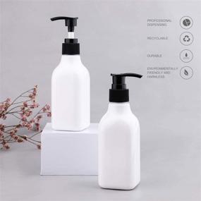 img 1 attached to 💦 Efficiently Dispense Shampoo with Sdootbeauty Shampoo Bottle Bottles Dispenser