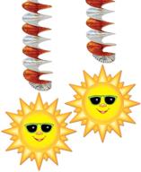 beistle 50790 pieces sunburst danglers logo