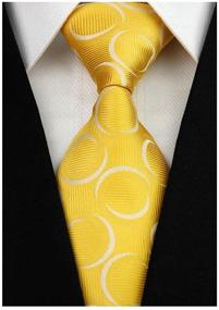 img 1 attached to 👔 Wehug Classic Style022 Jacquard Necktie