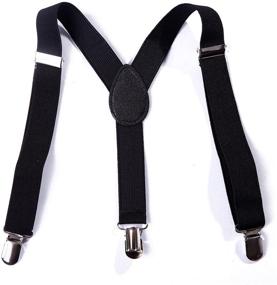 img 3 attached to 🎩 Stylish and Adjustable: HDE Pre Tied Fedora Suspenders for Men's Fashion