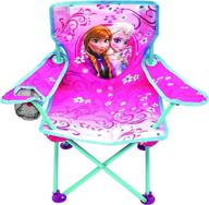 👑 disney frozen fold n' go chair: your portable throne for princesses! logo