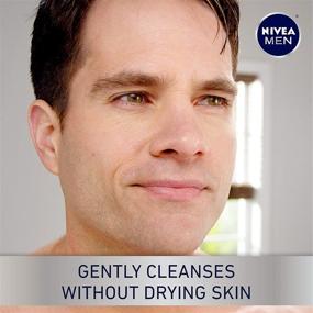 img 2 attached to 🌿 NIVEA MEN Sensitive Face Wash: Soothing Vitamin E, Chamomile, and Witch Hazel Extracts in 5 Fl Oz Tube