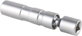 img 2 attached to 🧰 BELEY 14мм 3/8 дюйма магнитный поворотный привод 12-гранный тонкостенный губка для свечей зажигания с вибрационной головкой для BMW - Высококачественная сталь Cr-V