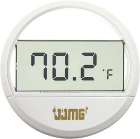 img 2 attached to 🐠 JJMG LCD Digital Stick-on Fish Tank Thermometer: Easy Installation, Temperature Monitoring for Aquariums, Terrariums, and More