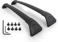 👜 ants part aluminum luggage roof rack cross bars for 2017-2021 mazda cx-5 cx5 - black pair set, easy installation logo