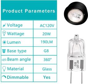 img 2 attached to 💡 10Пакет галогенных ламп с компактным дизайном