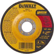 🔧 durable dewalt dw4514: 4-1/2" diameter grinding wheel with 1/4" thickness and 7/8" arbor - explore now! logo