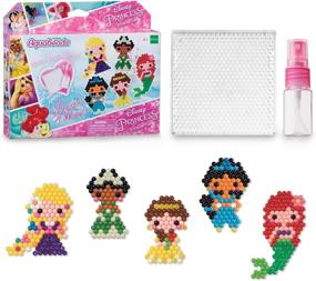 img 4 attached to 👑 Aquabeads Disney Princess Character Set: Make Magic with Water Beads!