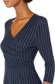 img 2 attached to Lark Ro Womens Quarter Pinstripe Women's Clothing