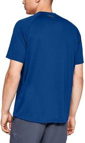 img 2 attached to 👕 Under Armour Graphite Sleeve T Shirt: Stylish Men's Clothing for an Active Lifestyle