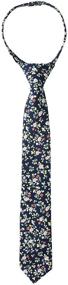 img 4 attached to 🌺 SEO-optimized Name: Navy Spring Notion Cotton Floral 21 Boys' Neckties and Accessories