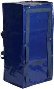 img 1 attached to Earthwise Heavy Duty XL Storage Bag Moving Tote Backpack - Pack of 8