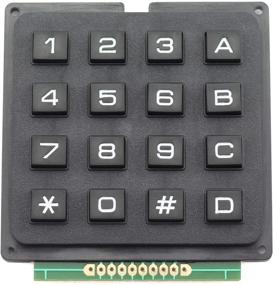 img 2 attached to Tegg 1PC 4x4 Keypad MCU Board Matrix Array Switch Tactile Keypad 16 Button for Arduino - Ultimate Keypad Solution