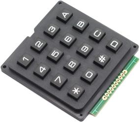 img 1 attached to Tegg 1PC 4x4 Keypad MCU Board Matrix Array Switch Tactile Keypad 16 Button for Arduino - Ultimate Keypad Solution