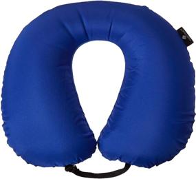 img 2 attached to 🛩️ Eagle Creek Blue Sea Exhale Travel Neck Pillow: Enhance Your Journeys