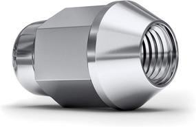 img 1 attached to 🔩 Premium White Knight 1707S-20AM Chrome M12x1.50 Bulge Acorn Lug Nut - 20-Pack