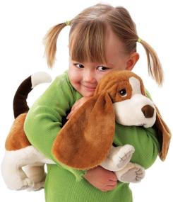 img 1 attached to 🐶 Folkmanis Basset Hound Hand Puppet - Authentic and Lifelike Playmate for Kids and Adults