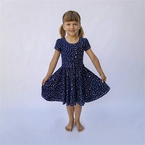 img 1 attached to Детское платье POPINJAY Girls Twirl Dress White для девочек