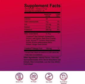 img 4 attached to 🔄 Resync Recovery Blend – Superfood for Circulation, Boosts Nitric Oxide with Plant-Based Ingredients, Enhances Energy & Recovery Simultaneously, Superior to Beets or BCAA's Individually, Clinically Tested, NSF Sport Certified