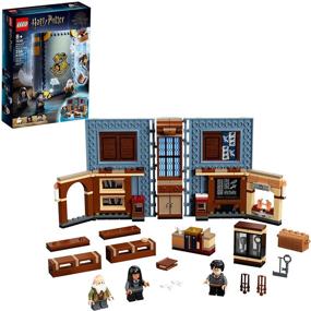 img 4 attached to 🧙 LEGO Harry Potter Hogwarts Moment Construction Set with Stackable Blocks