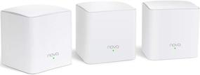 img 4 attached to Tenda Nova MW5G: Dual Band Gigabit AC1200 Router Replacement for SmartHome - Whole Home Mesh WiFi System with Amazon Alexa Compatibility (3 Pack) - Covers 3500 sq.ft