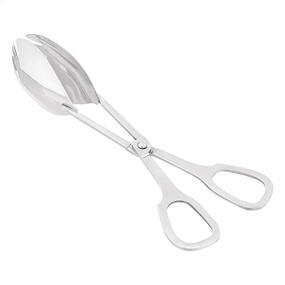 img 4 attached to 🥗 AmazonCommercial Stainless Steel Salad Tongs: Durable and Versatile Kitchen Utensil for Efficient Food Handling