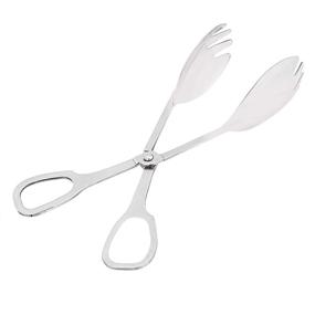 img 3 attached to 🥗 AmazonCommercial Stainless Steel Salad Tongs: Durable and Versatile Kitchen Utensil for Efficient Food Handling