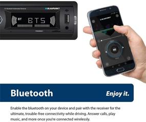 img 2 attached to Блаупункт Fresno421: Усовершенствованный медиа-приемник с Bluetooth, FM-тюнером, USB-портом и пультом дистанционного управления