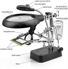 img 3 attached to 🔍 Enhance your vision with Koranny Magnifying Auxiliary Magnifier Magnifying