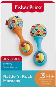 img 1 attached to 🎵 Fisher-Price Rattle 'n Rock Maracas, Blue/Orange [Amazon Exclusive] 2 Count: Grab the Ultimate Musical Experience!