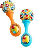 🎵 fisher-price rattle 'n rock maracas, blue/orange [amazon exclusive] 2 count: grab the ultimate musical experience! logo