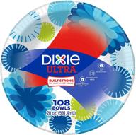 dixie ultra paper bowls count household supplies logo