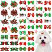 christmas accessories bowknot grooming accessory logo