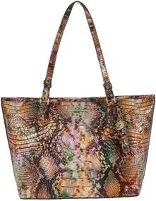 img 1 attached to 👜 Brahmin Melbourne Medium Asher Bag: Sleek, Stylish, and Spacious