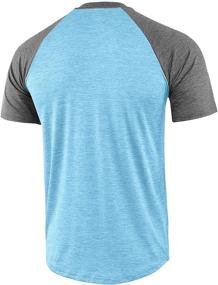 img 2 attached to Aoysky Casual Lightweight Outdoor T Shirt Men's Clothing for Shirts
