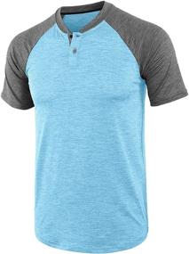 img 3 attached to Aoysky Casual Lightweight Outdoor T Shirt Men's Clothing for Shirts