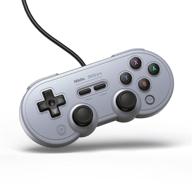 🎮 8bitdo sn30 pro usb gamepad (gray edition) - pc: ultimate gaming controller for pc gamers! логотип