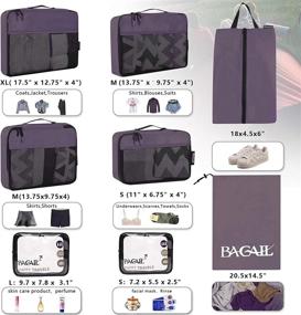 img 3 attached to BAGAIL Travel Accessories - Luggage Packing Organizers & Accessories in Travel Organizers