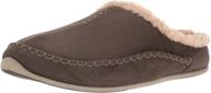 🦌 deer stags nordic slipper chestnut: stylish men's shoes for mules & clogs logo