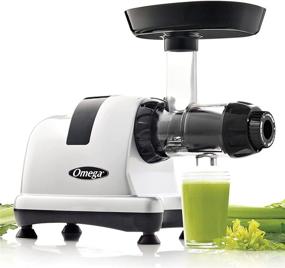 img 4 attached to 🥬 MM900HDS Medical Medium Celery Juicer - Slow Masticating, High Juice Yield, Adjustable Dial - Omega 200-Watt, Silver