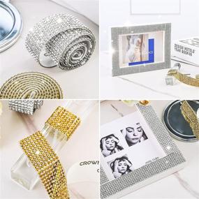 img 2 attached to WALLERRY Self Adhesive Rhinestone Stickers Decoration