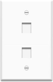 img 4 attached to 🔳 Legrand - OnQ High Impact Wall Plate: Flame Retardant, Plastic, White - Pack of 25 (WP3402WH25)