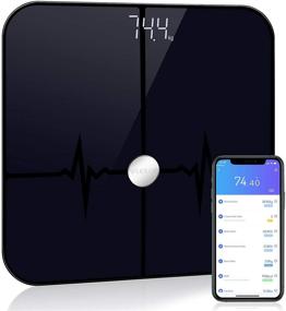 img 4 attached to 📱 Wecolor Bluetooth Body Fat Scale: The Ultimate Smart Scale for Achieving Your Fitness Goals, Synced with Smartphone APP for Accurate BMI Analysis and Fitness Tracking